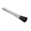 Stainless steel bar muddler with a textured head for crushing fruits and herbs, designed for precision and durability in cocktail preparation. Ideal for both home and professional use.