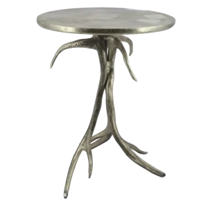 Stylish round table with a smooth surface and durable construction, ideal for dining, entertaining, or as a decorative piece. Available in various finishes to complement any interior design.