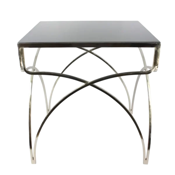 Sophisticated square table with a luxurious marble top and sturdy base. Ideal for dining, coffee, or accent use, adding timeless elegance and functionality to any space.