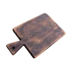 Rustic wooden chopping board with a natural wood grain finish, featuring a spacious surface and sturdy construction, perfect for food preparation and adding timeless charm to your kitchen.